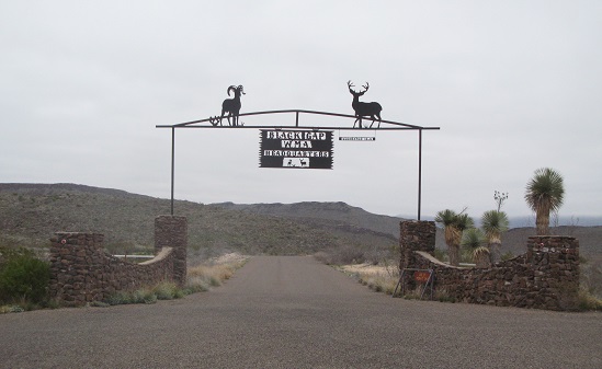 Black Gap WMA Entrance