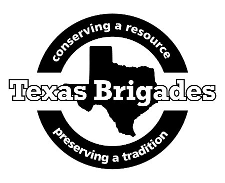 Texas Brigades logo.