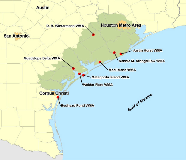 TPWD Wetland Conservation and Management for the Texas Central Coast