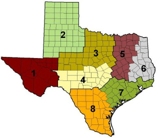 Ecoregions of Texas