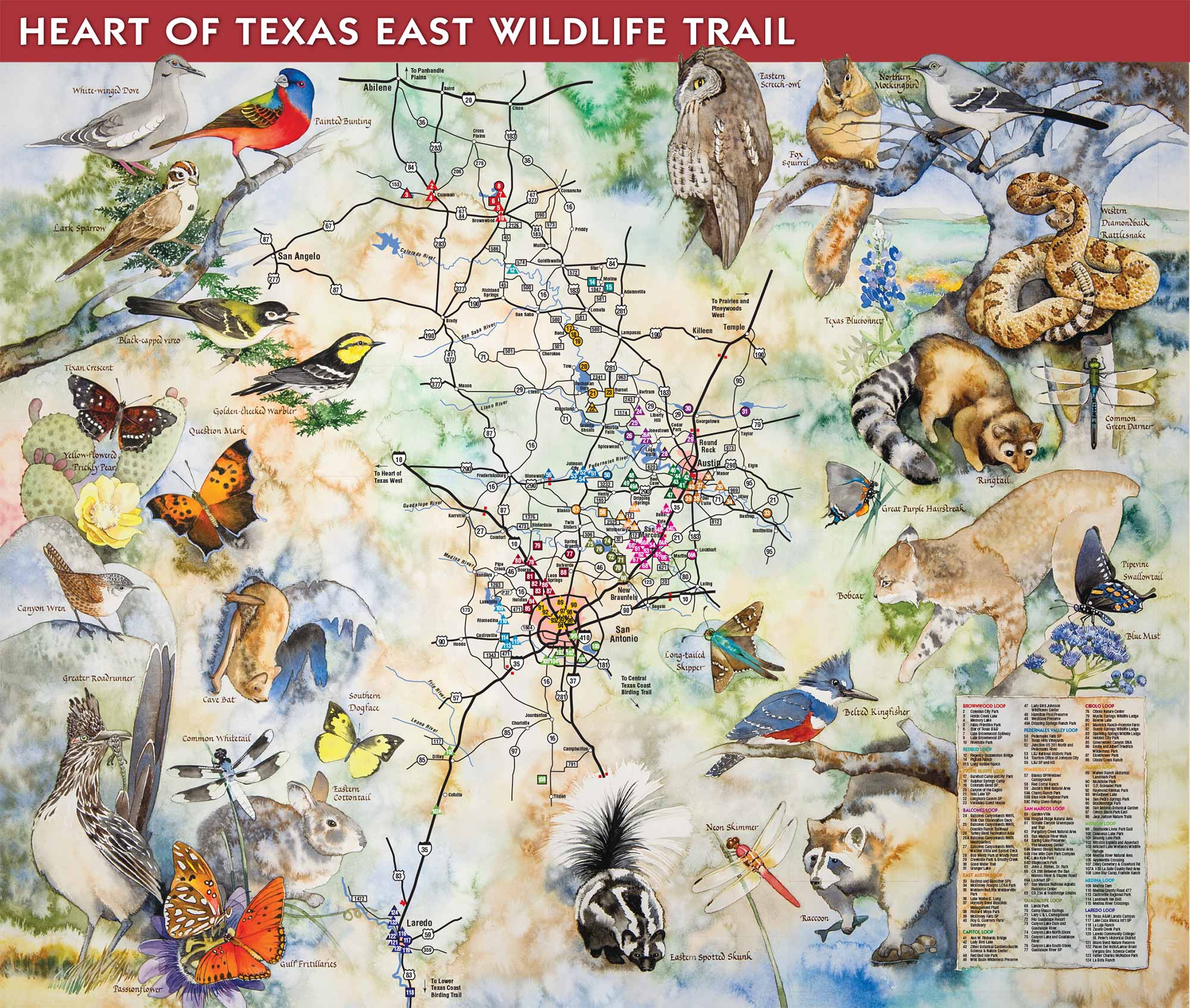 How to Purchase Great Texas Wildlife Trails Wildlife Texas Parks