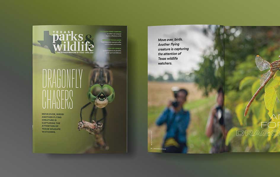 Texas Parks & Wildlife Magazine April 2021 cover