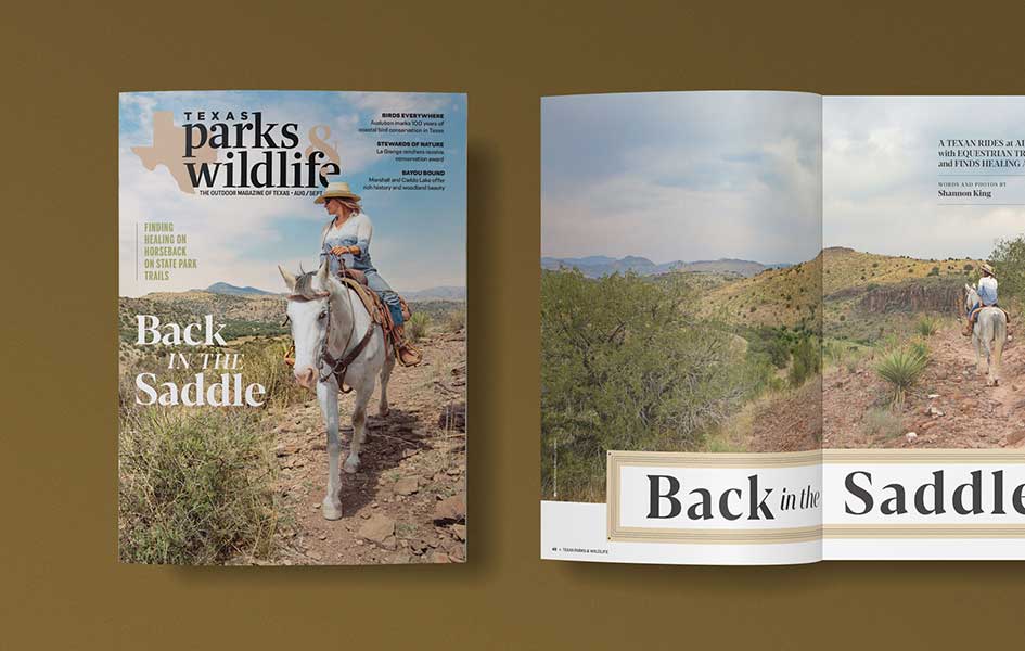 Texas Parks & Wildlife Magazine August-September 2023 cover