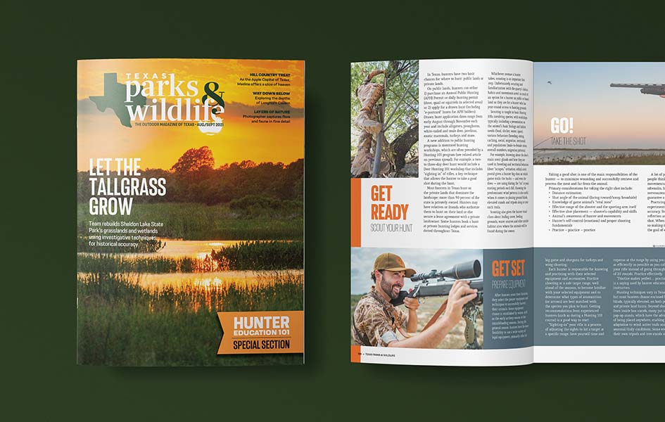 Texas Parks & Wildlife Magazine July 2021 cover