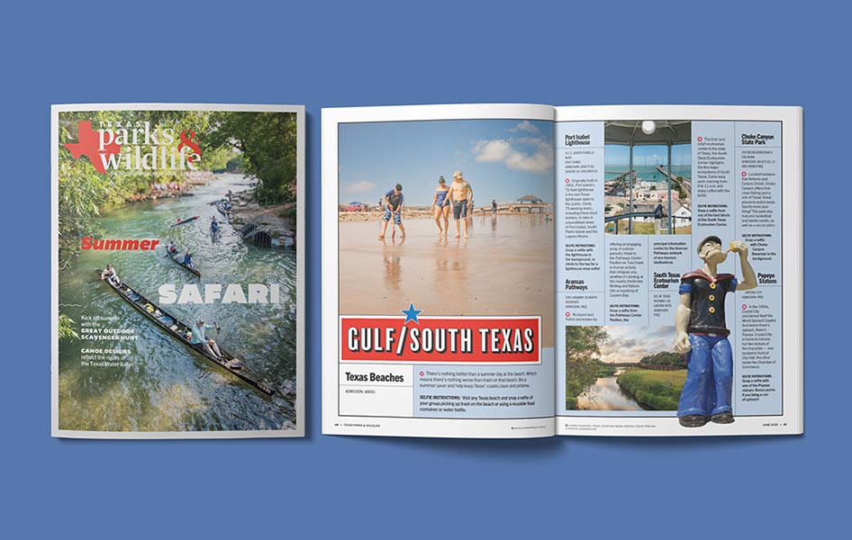 Texas Parks & Wildlife Magazine June 2025 cover