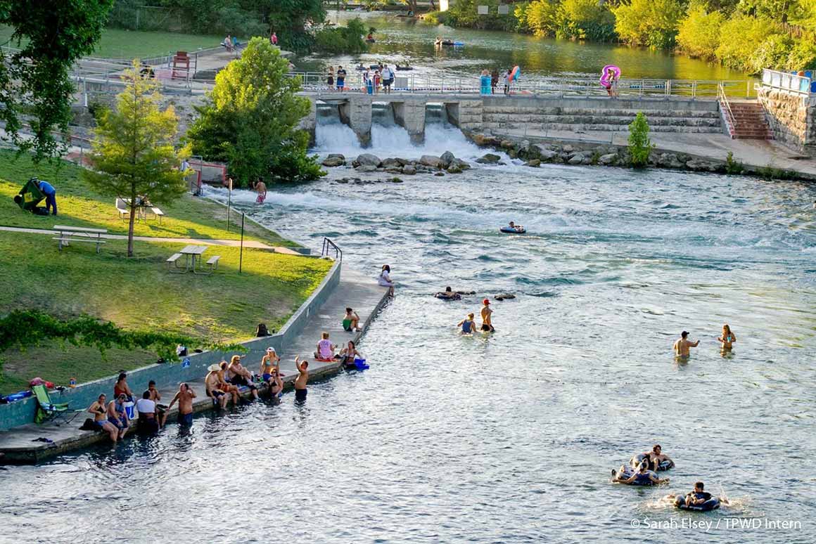 Comal Springs in Landa Park