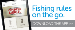 Get the free fishing regulations app