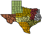 TPWD Wildlife Districts