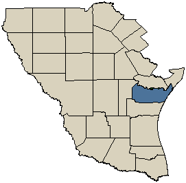 South Texas Map