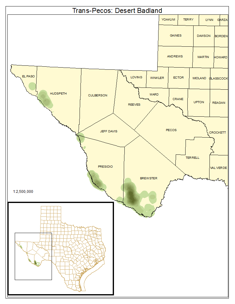 Trans-Pecos: Desert Badland