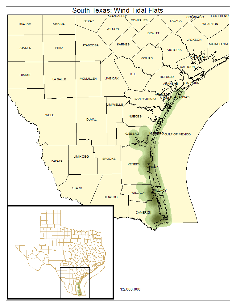 South Texas: Wind Tidal Flats