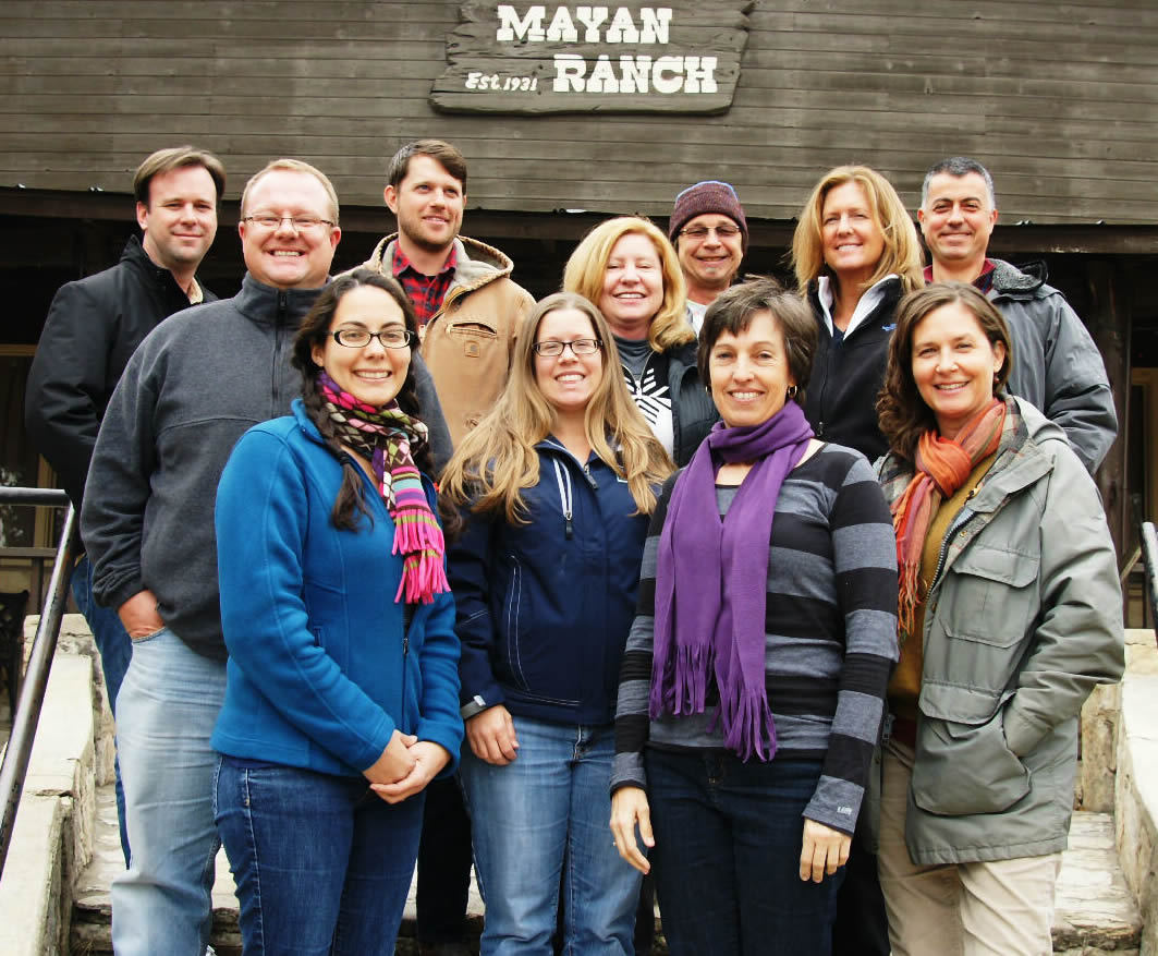 Water Resources Branch staff members, 2015.