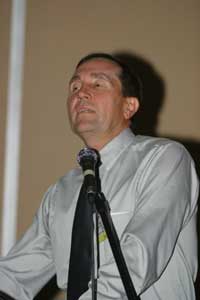 Don Anderson speaking at Golden Alga Workshop