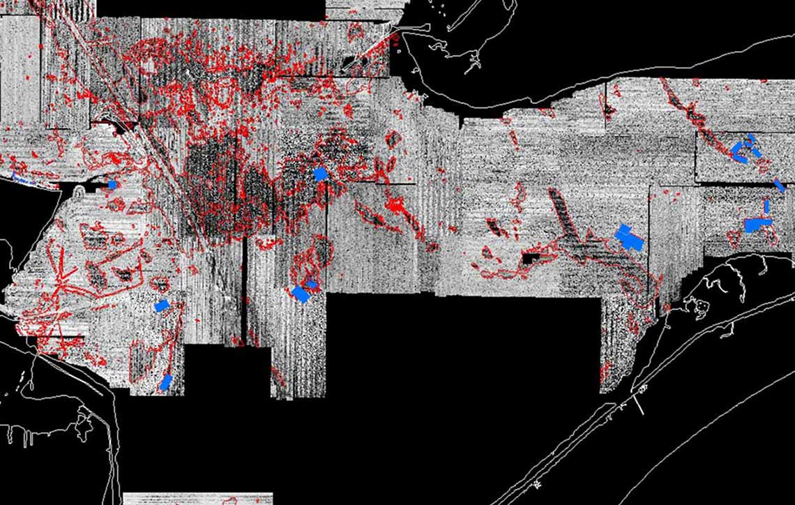 TPWD Oyster Restoration Footprints