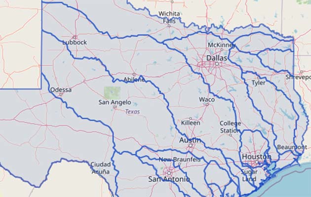 Texas River Guide Habitats Land Water TPWD