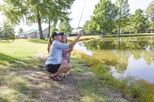 Fishing at TFFC