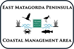 East Matagorda Peninsula CMA sign
