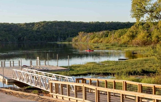 Palo Pinto Mountains State Park Fishing and Boating Dock