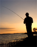 Fishing at Lake Somerville State Park