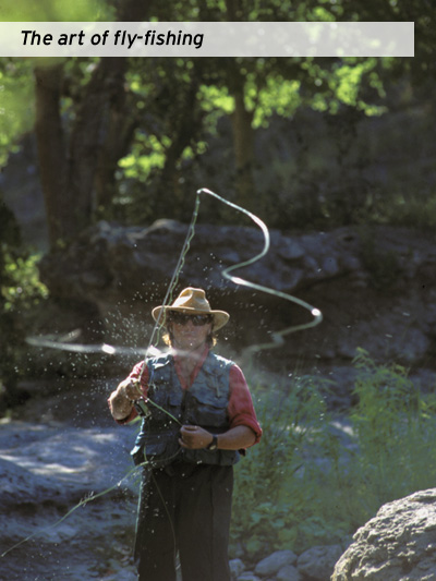 The art of fly-fishing