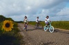 Girls Riding Bicycles at Resaca de la Palma State Park Near Brownsville