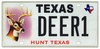 TPWD License Plate Deer