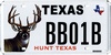 TPWD License Plate Deer Redesign