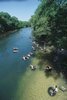 Guadalupe River - Overhead WS of Tubers