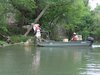 TPWD River Scientists Gordon Linam, Sara Staff and Steve Boles Sampling Fish on Cibolo Creek