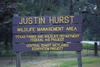 Justin Hurst WMA Sign