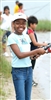Girl Fishing at Galveston