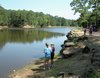 Family Fishing at Bastrop State Park