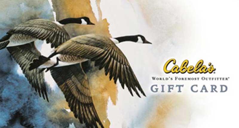Cabela's Gift Card hunting