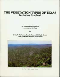 Photo of Front Cover of 'Vegetation Types of Texas' Book