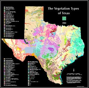 Tpwd Gis Vegetation Types Of Texas Introduction