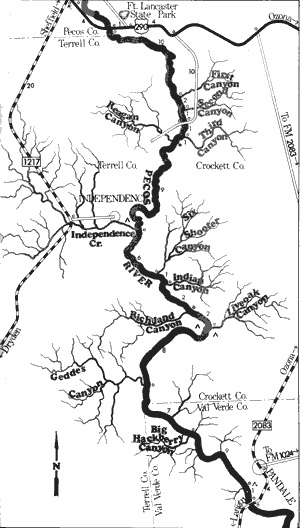 TPWD An Analysis Of Texas Waterways PWD RP T3200 1047 Devils And   077 Pecos Us290 Pandale 