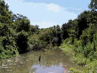 Clear Creek south of FM 3346
