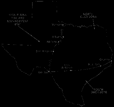 Duck Hunting Zones Map