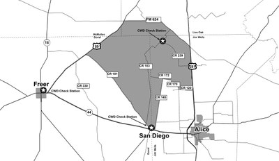 Duval County CWD Zone Map