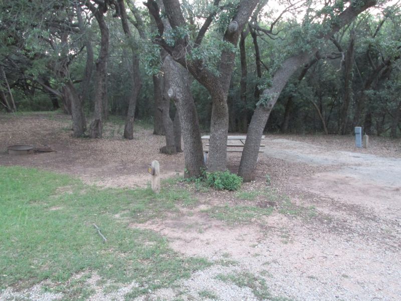 Oak Grove campsite