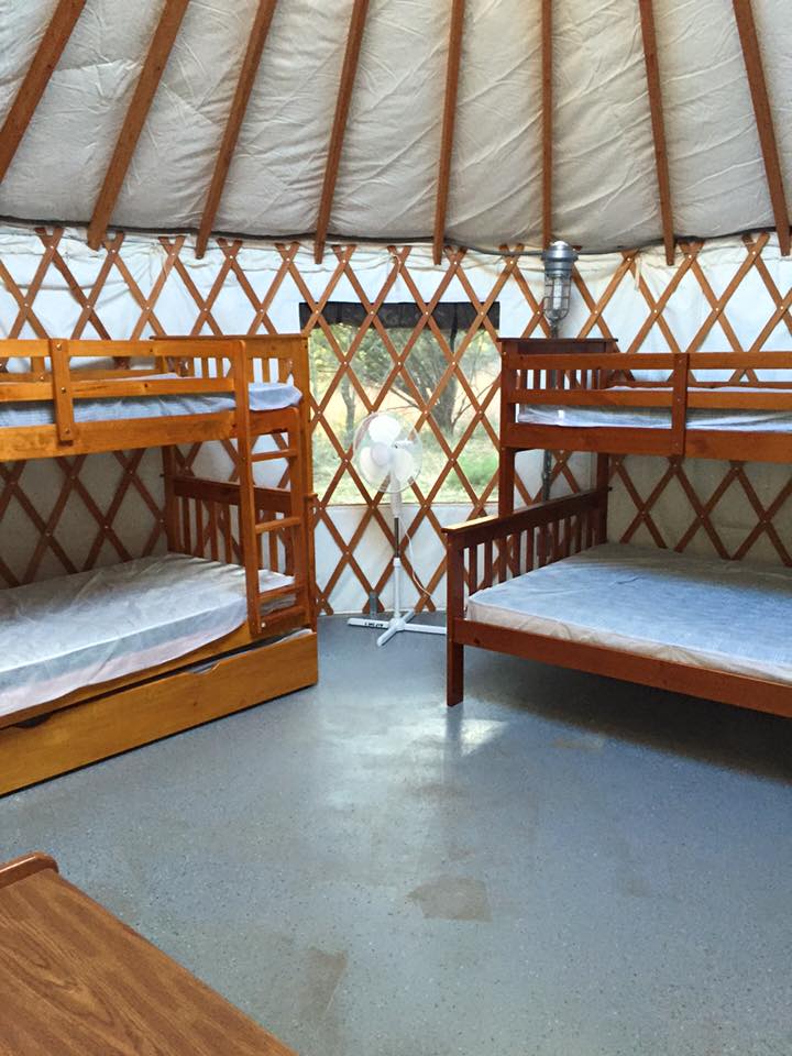 Abilene State Park Yurt (Eight-person) — Texas Parks & Wildlife Department