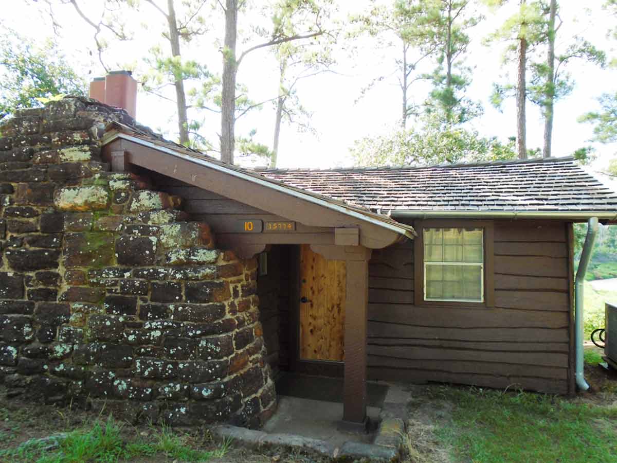 The front of Cabin 10.