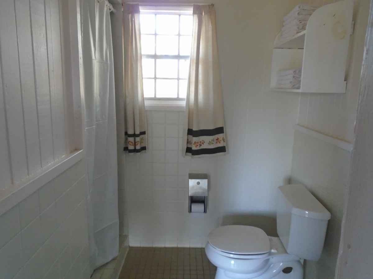 Another view of Bathroom 1 in Cabin 12.