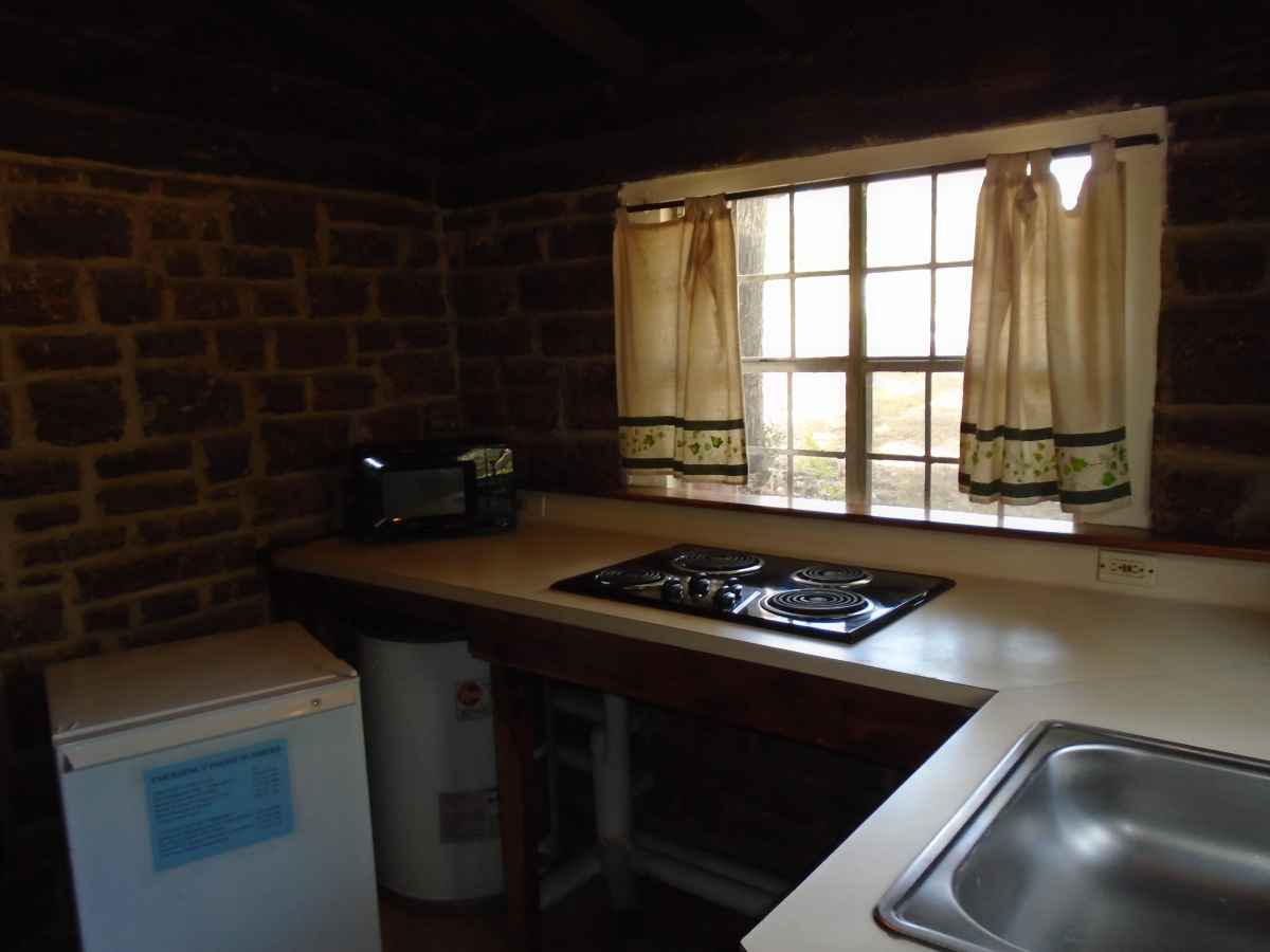 A look at the Kitchen in Cabin 3.