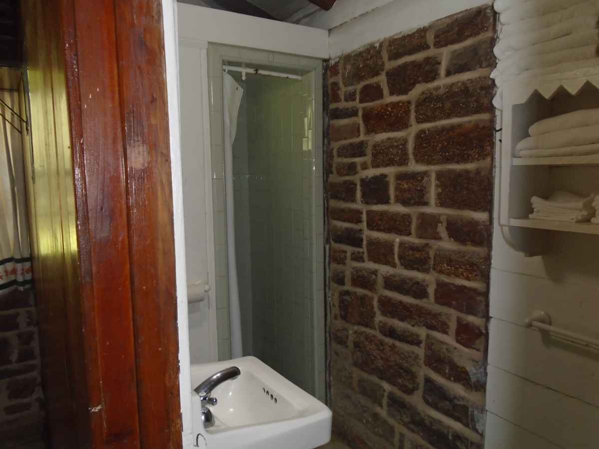 Another view of the bathroom in Cabin 4. 