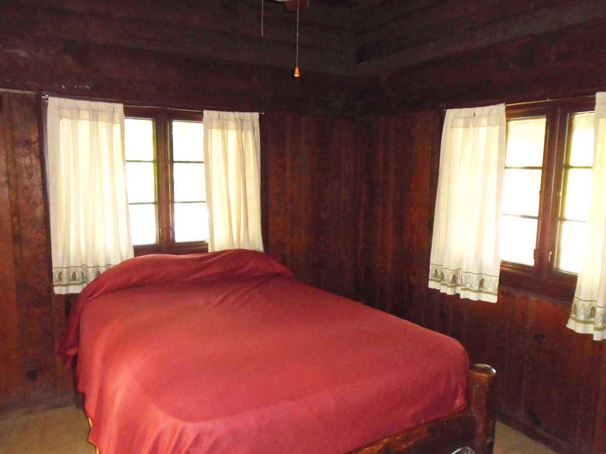 Both Bedrooms of Cabin 6 have one double bed and there is a single bed in the living area. 