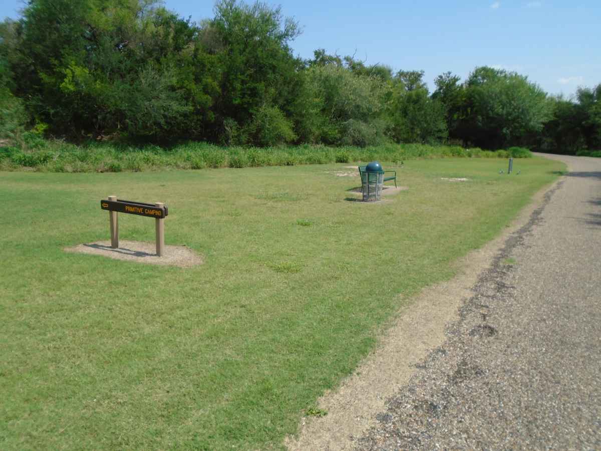 The Walk-in Campsite trail head. 