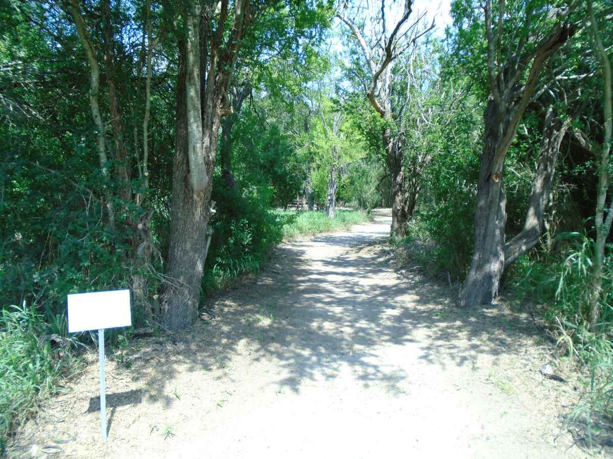The trail into the Walk-in Campsite Area.  