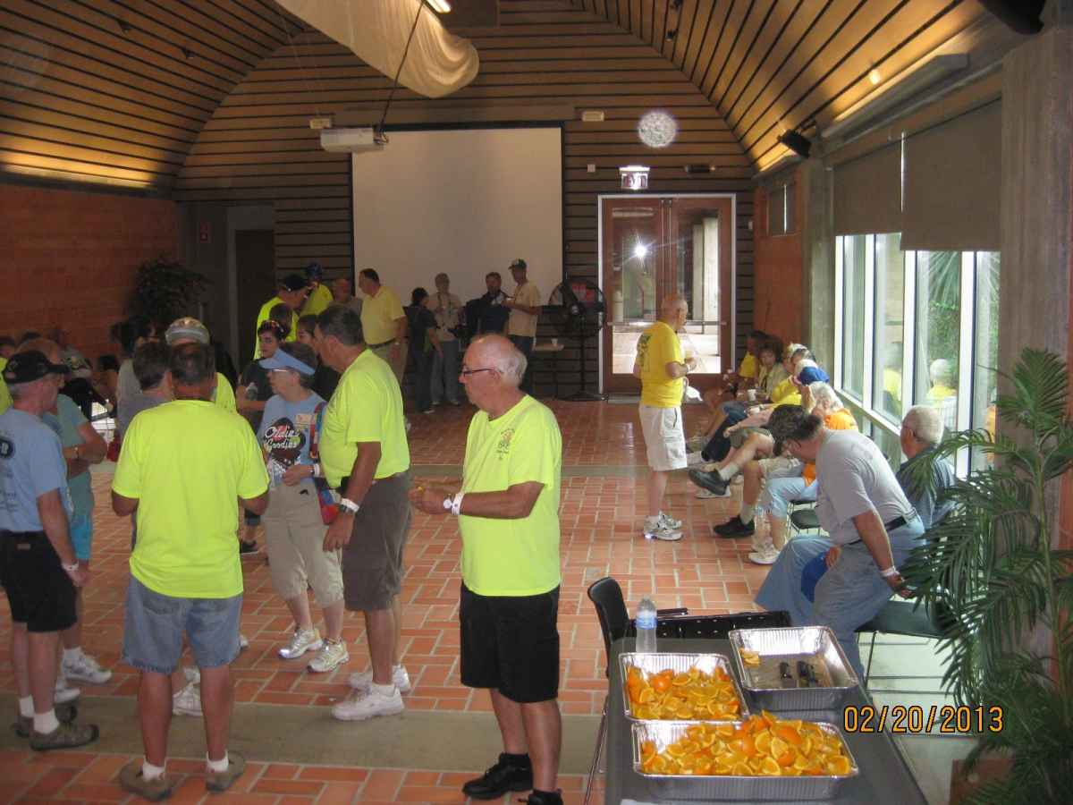 You can serve catered meals at the Conference Room.