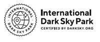 black & white dark sky park logo